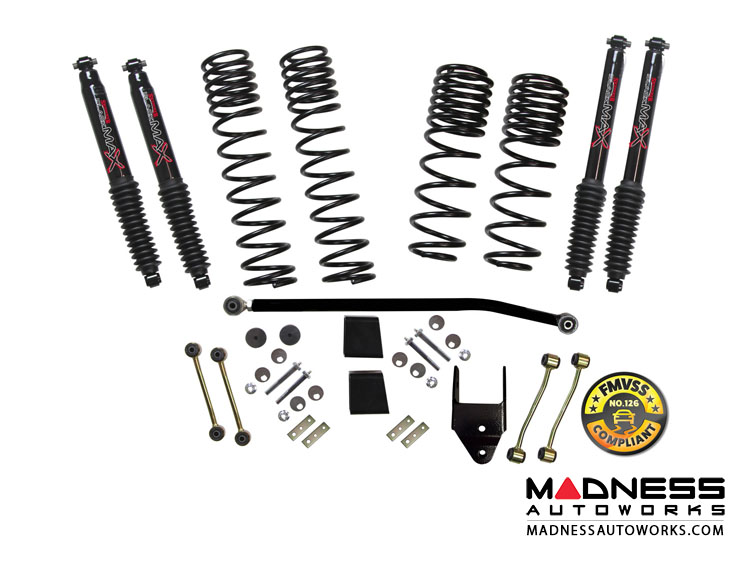 Jeep Wrangler JL Lift Kit w/ M95 Shocks - 3.5" - 2-Door Rubicon - 4WD